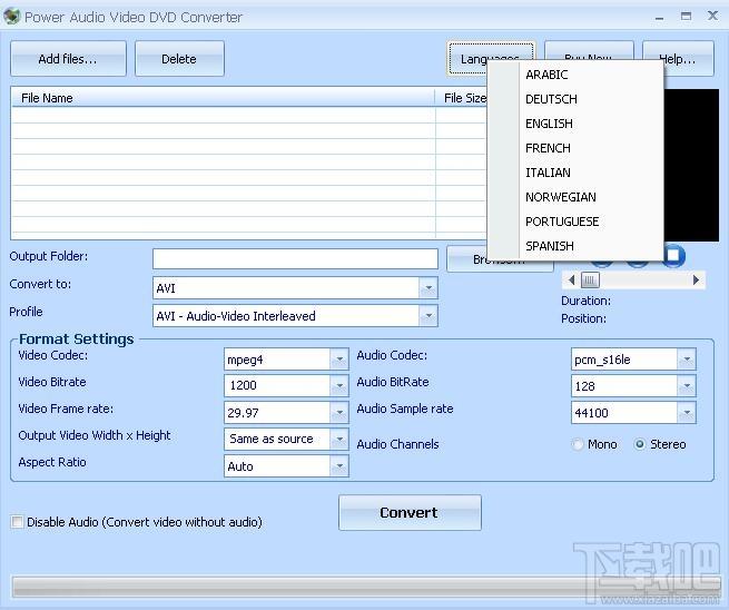 Power Audio Video DVD Converter,Power Audio Video DVD Converter下载,Power Audio Vi