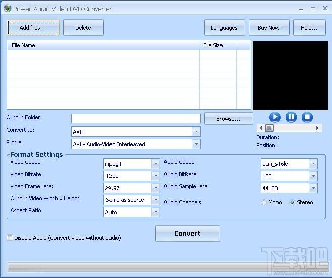 Power Audio Video DVD Converter,Power Audio Video DVD Converter下载,Power Audio Vi