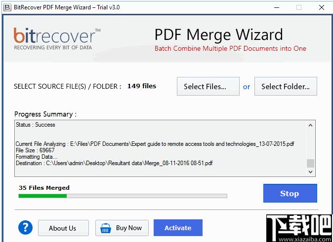 PDF Merge Wizard下载,文件合并,PDF合并,PDF工具